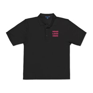Cotton Polo Shirt with Custom Sublimation Logo